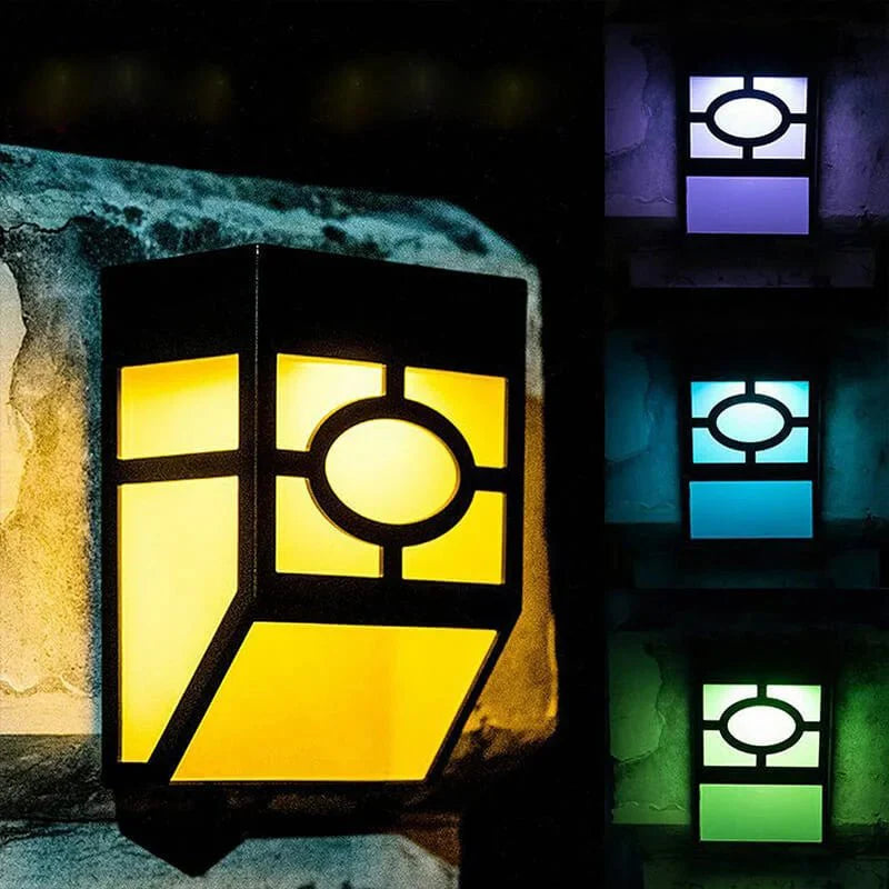 LUMORA Buitenlamp op Zonne-energie | Sfeervol Licht voor Gevel & Tuin