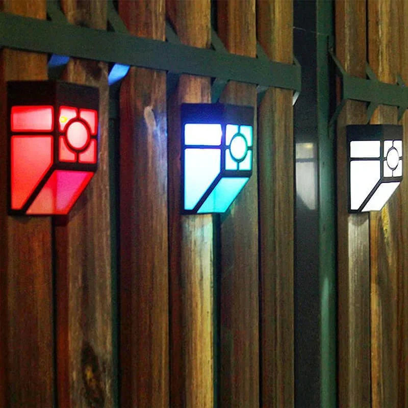 LUMORA Buitenlamp op Zonne-energie | Sfeervol Licht voor Gevel & Tuin