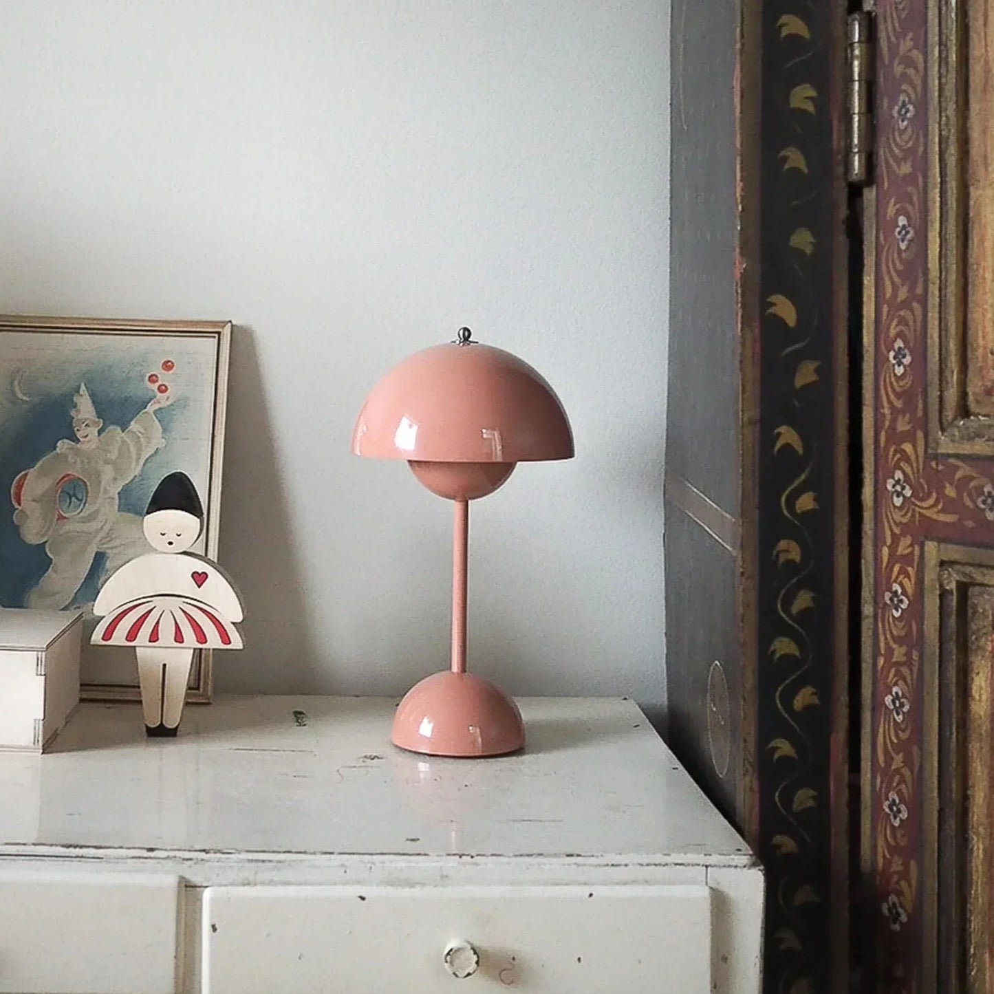 AuroraGlo - Draadloze Tafellamp met Dimbare Verlichting en Elegant Ontwerp - Snoerloos en Veelzijdig-2