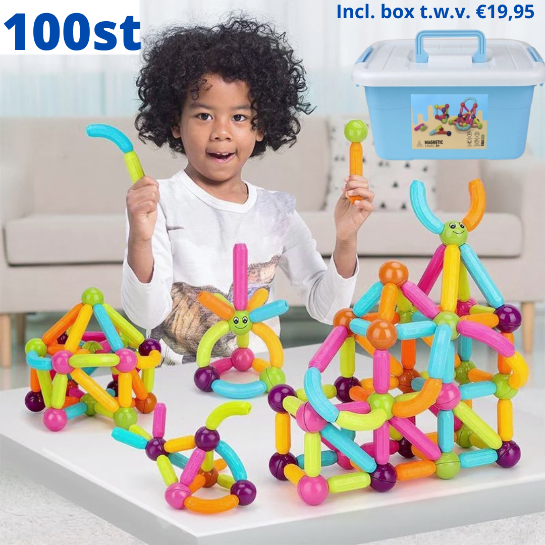 MAGNO - Magnetische bouwblokken voor kinderen | Educatief en creatief speelgoed