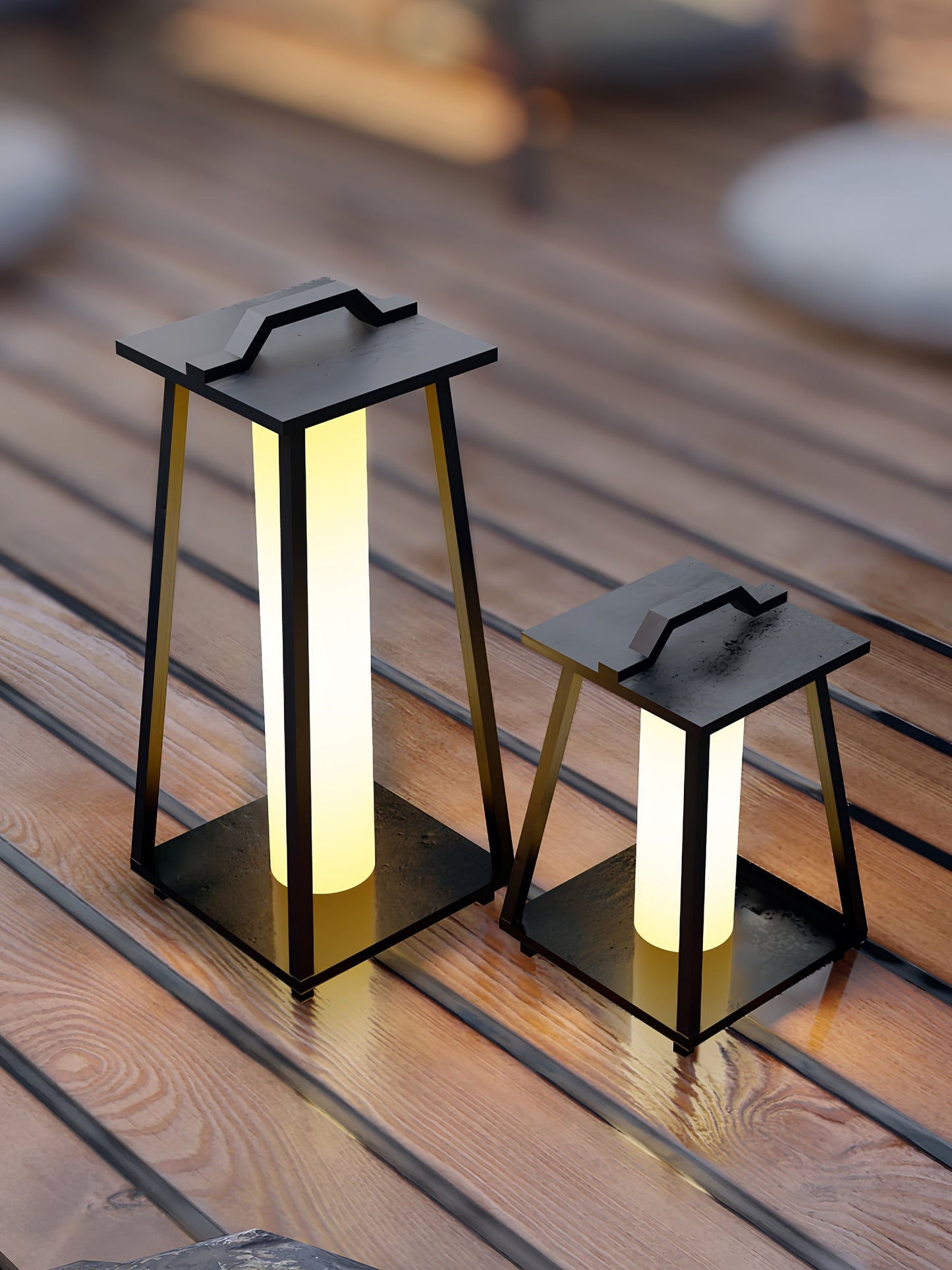 LUMENA Draagbare Buitenlamp | Warm LED Licht & Waterdicht voor Tuin & Terras