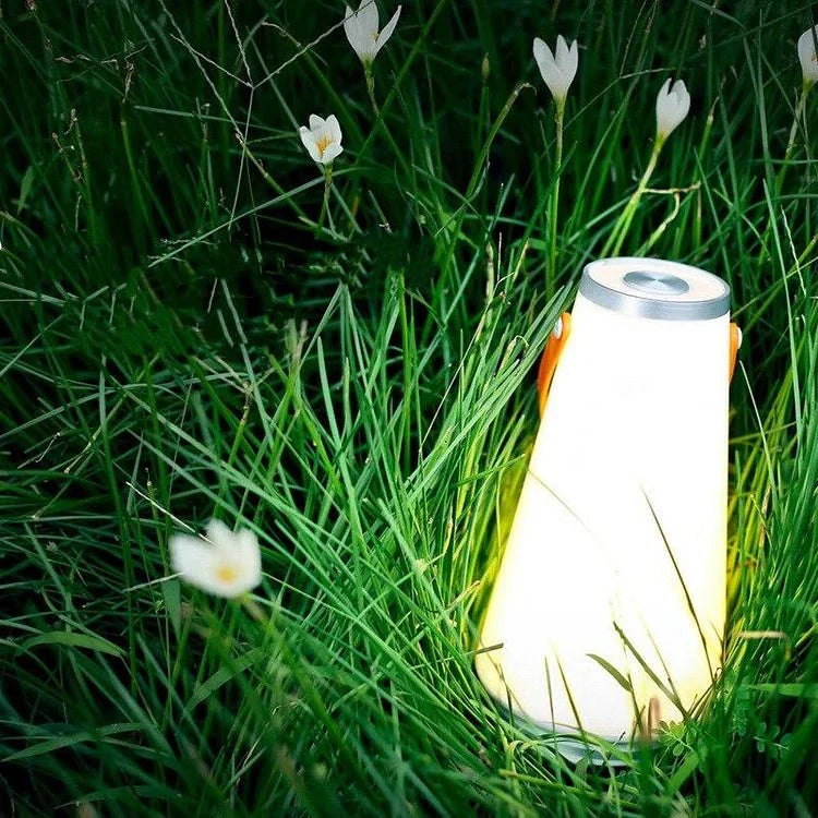 LUNORA LED Tafellamp Draadloos | Oplaadbaar & Sfeervol met Handvat