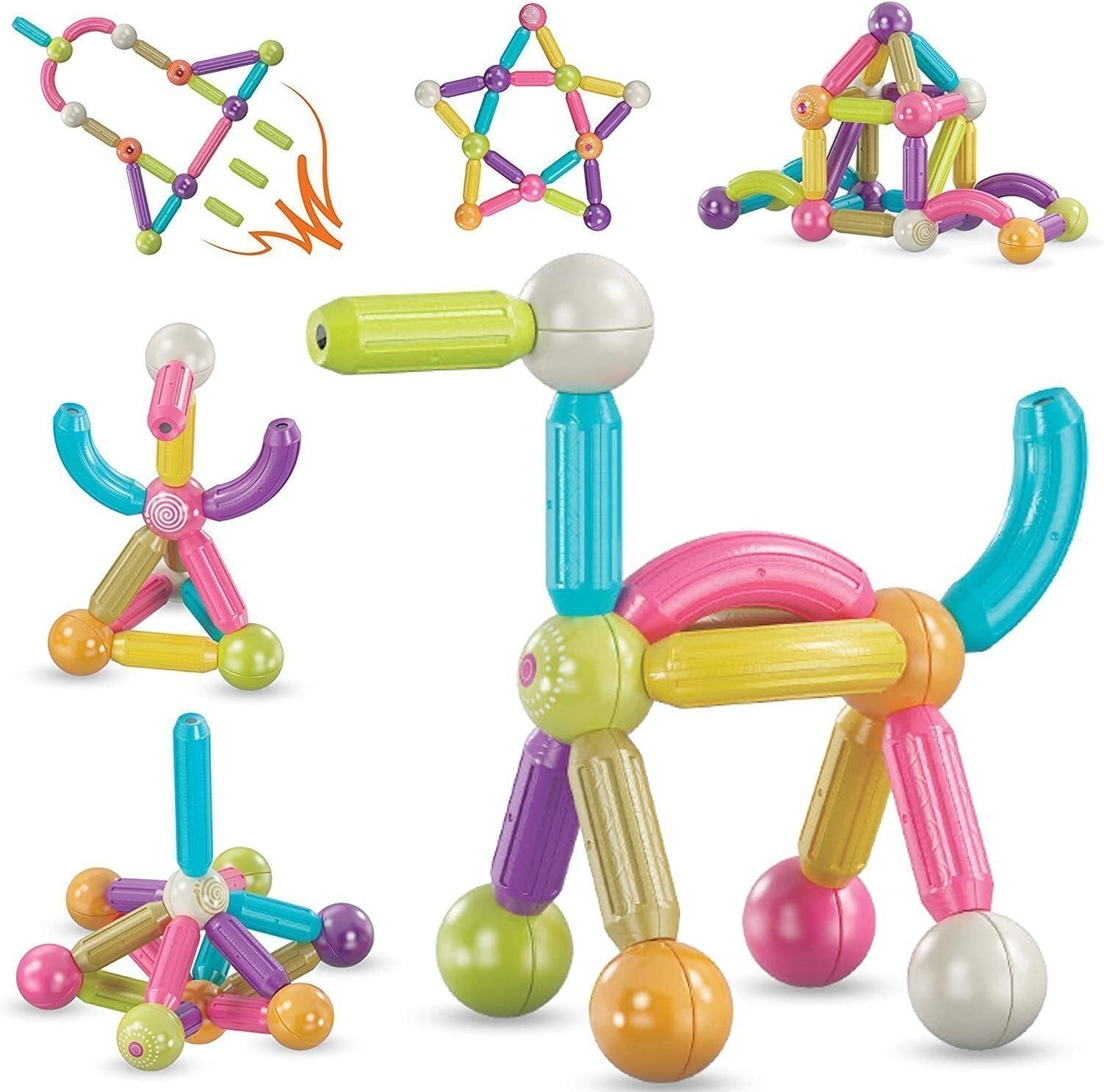 MAGNO - Magnetische bouwblokken voor kinderen | Educatief en creatief speelgoed