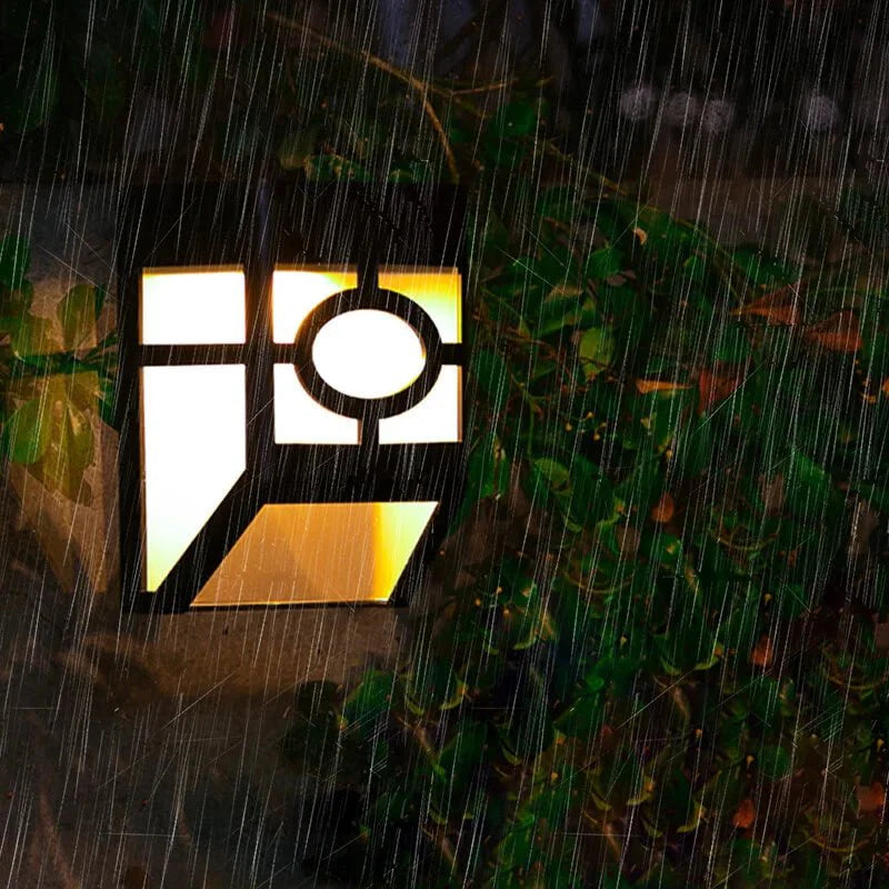 LUMORA Buitenlamp op Zonne-energie | Sfeervol Licht voor Gevel & Tuin