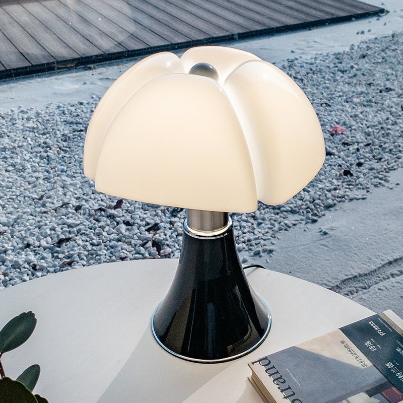 Vintage LED Tafellamp - Energiezuinig Retro Design in Acryl en Aluminium - Ideaal als Bureaulamp of Sfeerverlichting-2