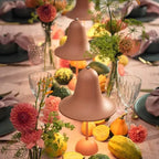 Draagbare Oplaadbare Draadloze Tafellamp met Aanraakdimmer - Modern Design in Diverse Kleuren, 18x33cm-4