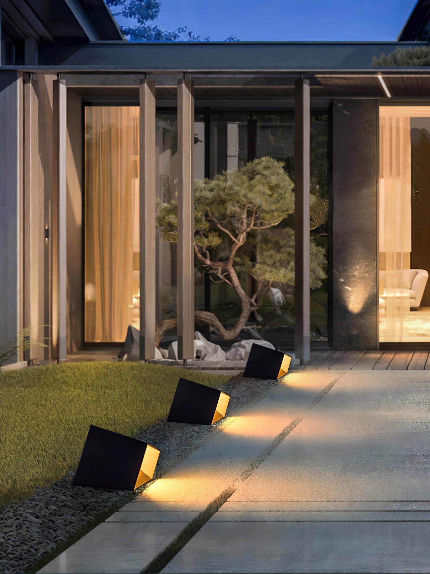 CUBE GARDEN LED Solar Buitenlamp – Draadloze Sfeerverlichting voor Tuin & Balkon | Compact, Oplaadbaar & Weerbestendig