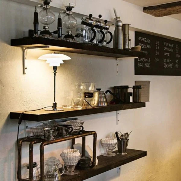 Disc Zwarte Tafellamp met Mondgeblazen Opaalglas en Uniek Driekappensysteem – Moderne Verlichting voor een Gezellige Sfeer-2