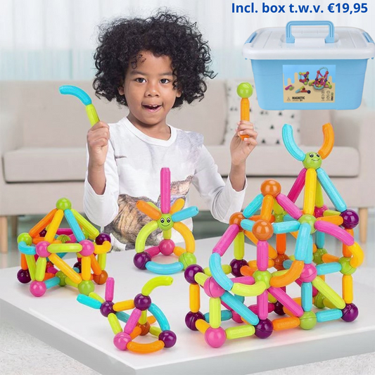MAGNO - Magnetische bouwblokken voor kinderen | Educatief en creatief speelgoed