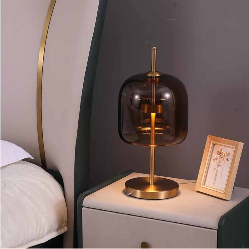 LUMINA - Moderne glazen tafellamp voor een trendy interieur