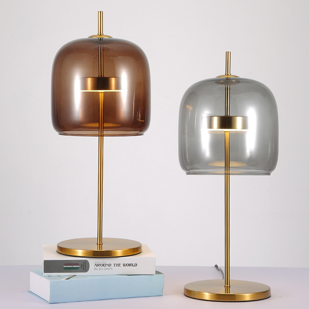 LUMINA - Moderne glazen tafellamp voor een trendy interieur
