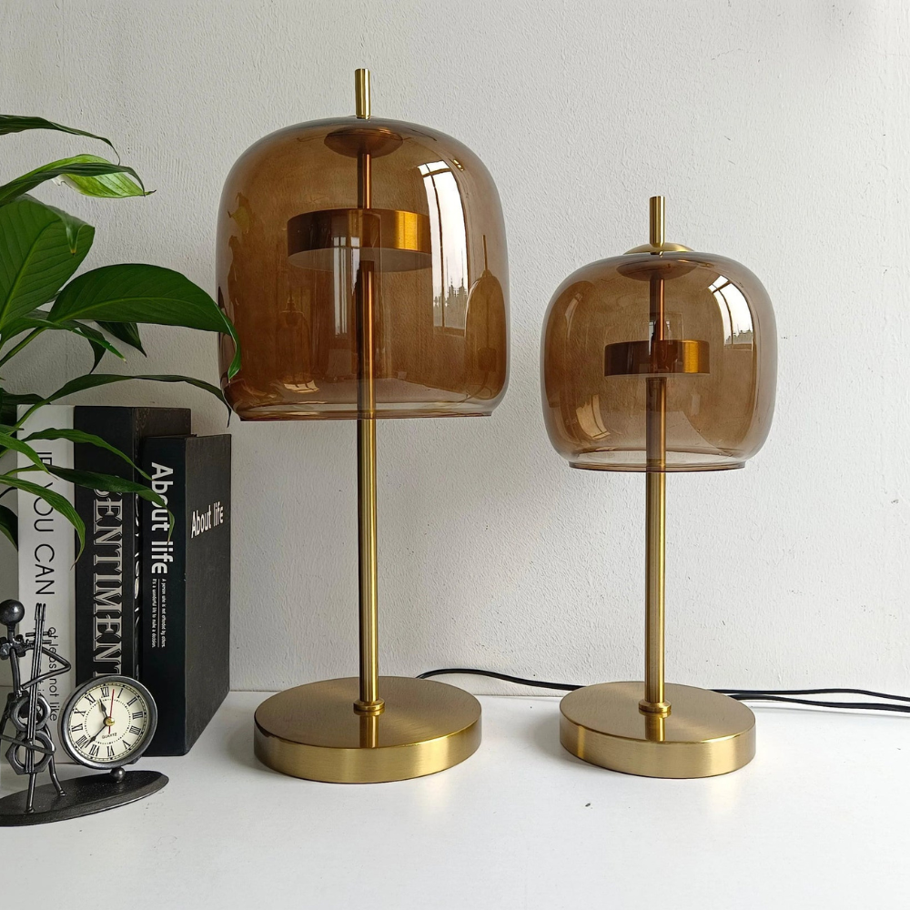 LUMINA - Moderne glazen tafellamp voor een trendy interieur