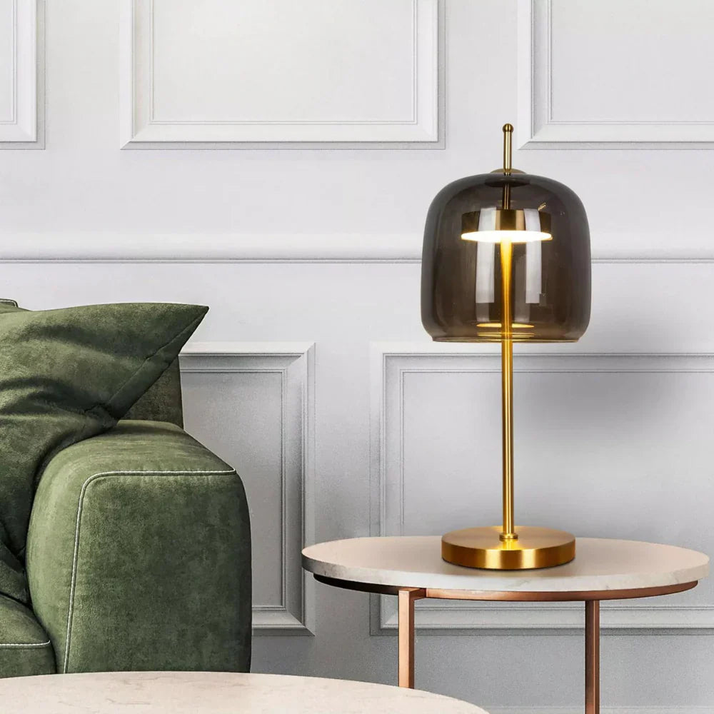 LUMINA - Moderne glazen tafellamp voor een trendy interieur