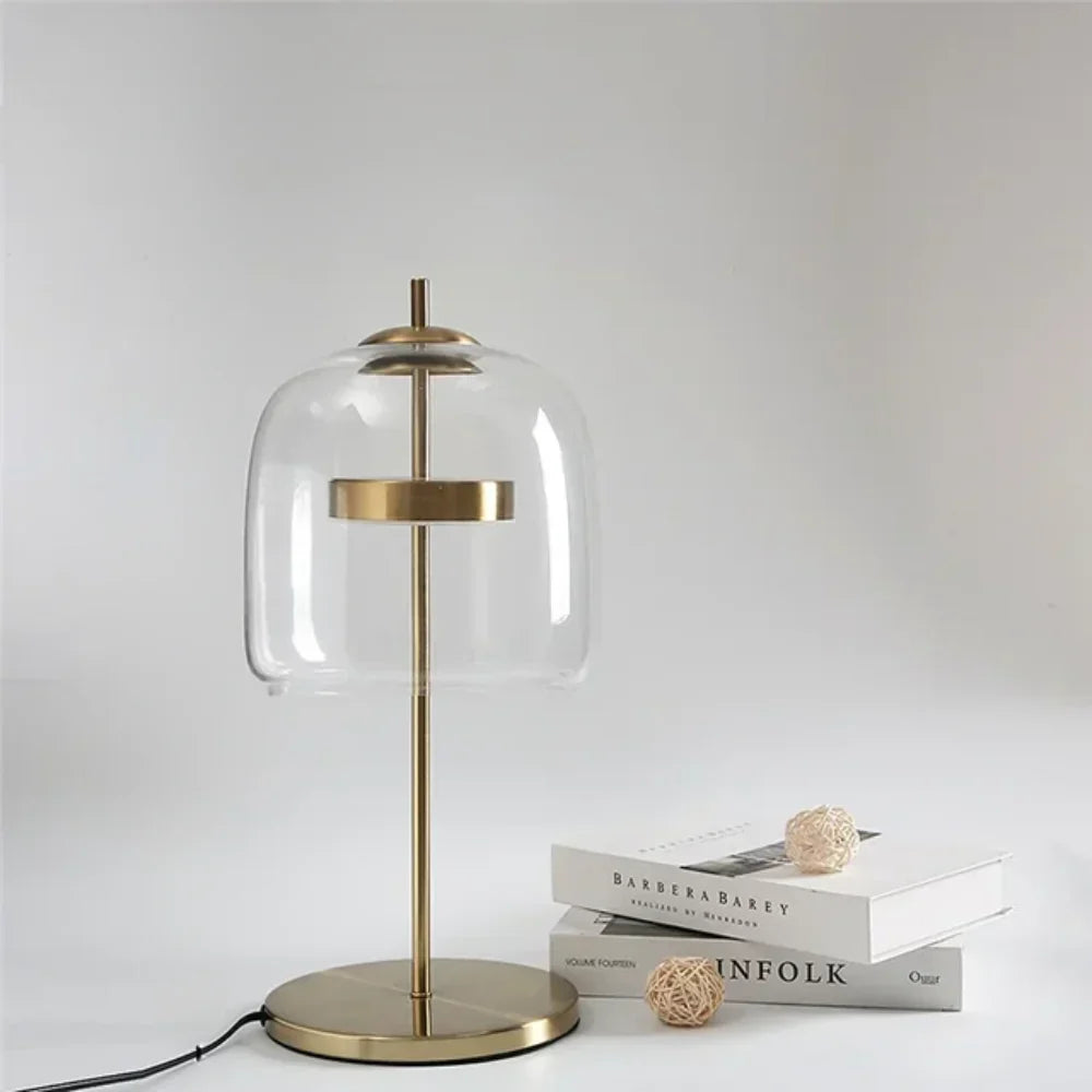 LUMINA - Moderne glazen tafellamp voor een trendy interieur