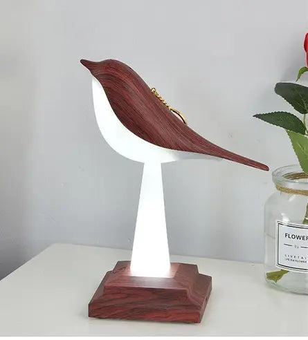 Variant image for Ekster Vogel Tafellamp - Uniek Ontwerp met Warme Sfeer - Hoogwaardige Kunststof en Metaal - 26x11x12cm-5