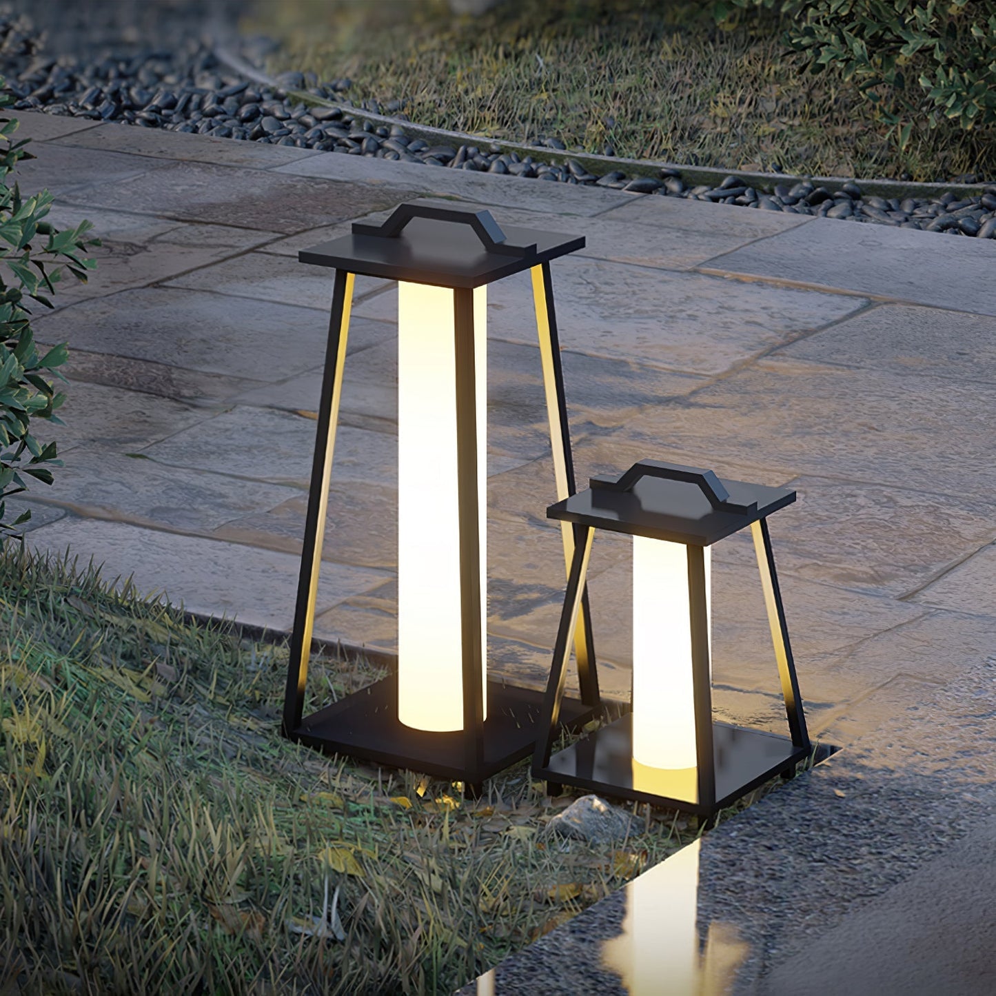 LUMENA Draagbare Buitenlamp | Warm LED Licht & Waterdicht voor Tuin & Terras