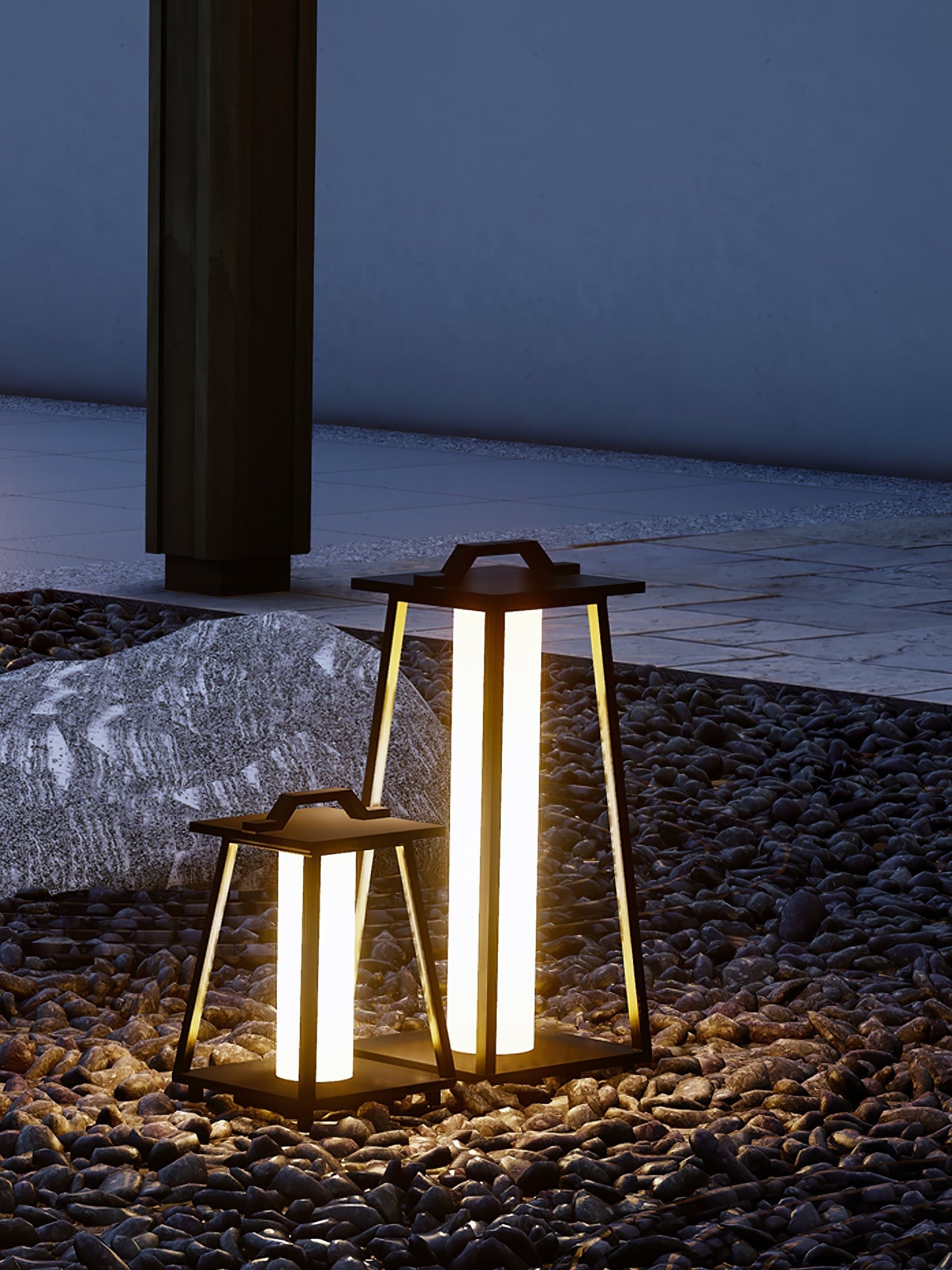 LUMENA Draagbare Buitenlamp | Warm LED Licht & Waterdicht voor Tuin & Terras