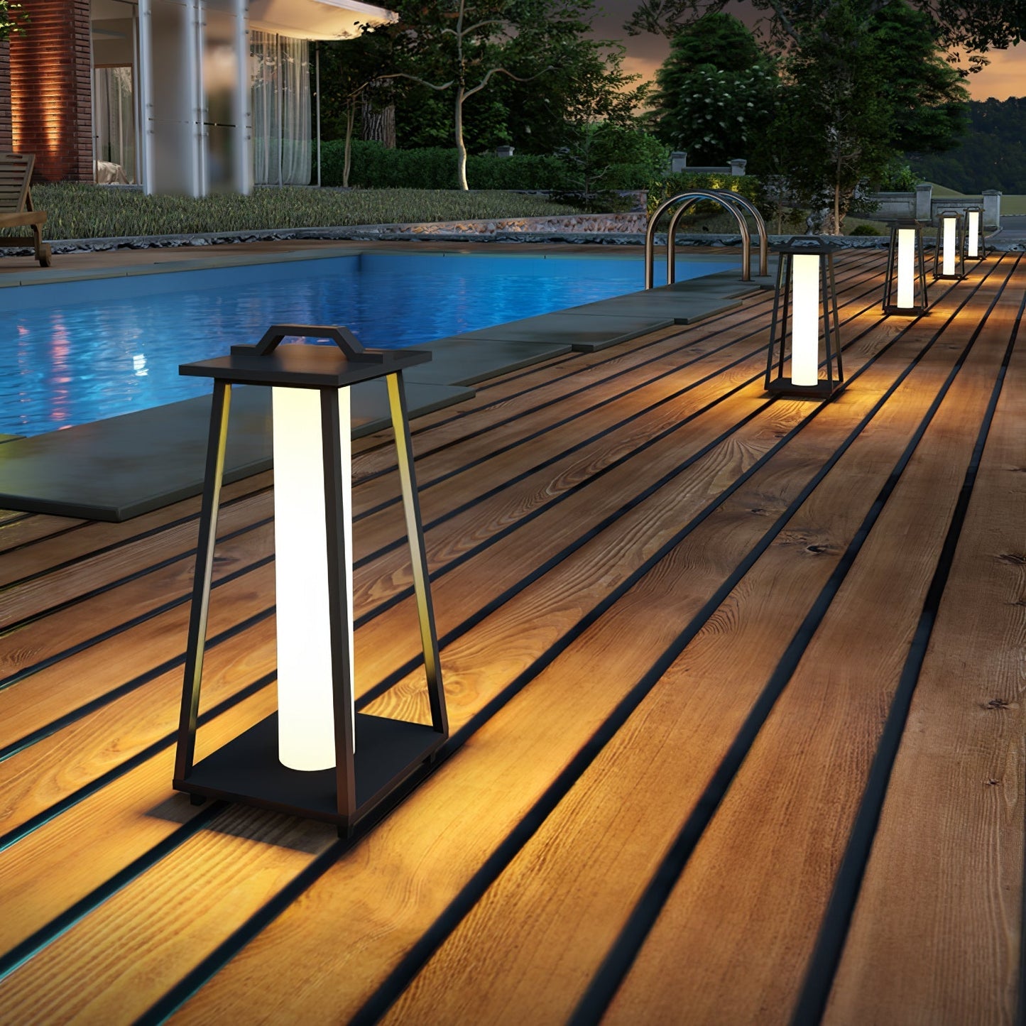 LUMENA Draagbare Buitenlamp | Warm LED Licht & Waterdicht voor Tuin & Terras