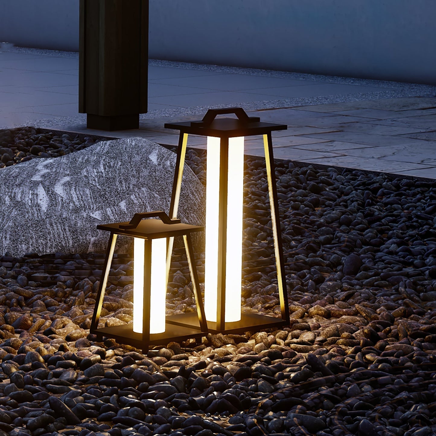 LUMENA Draagbare Buitenlamp | Warm LED Licht & Waterdicht voor Tuin & Terras