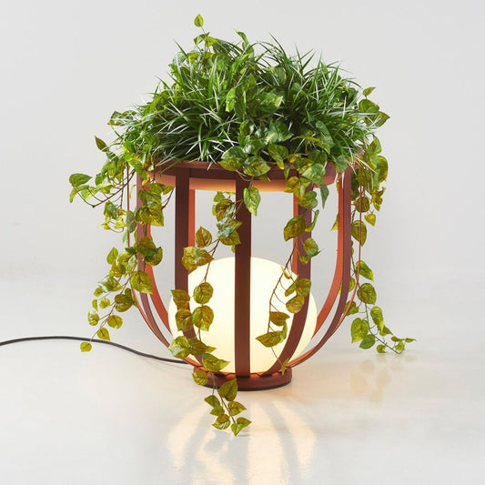 LUMBLOOM Luxe Buitenlamp | 2-in-1 Bloembak & Verlichting voor Tuin & Terras
